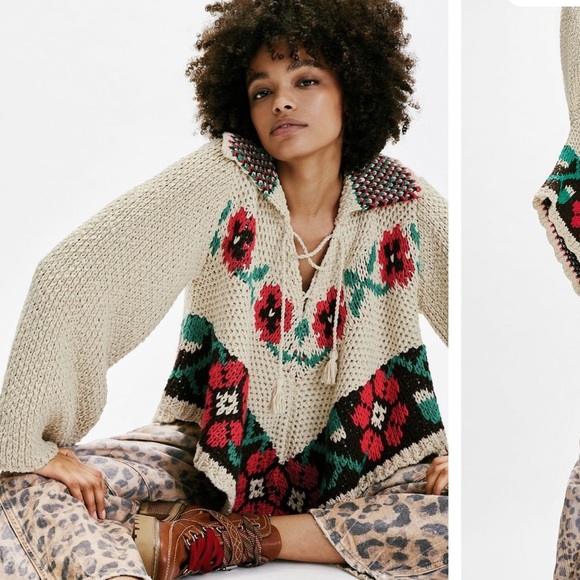 Free People Sweaters - Free People Julie Girl Poncho